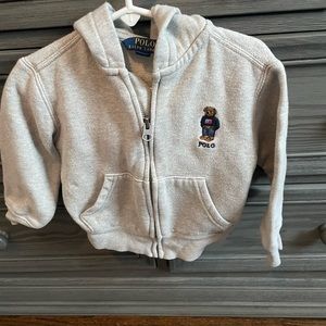 Polo Ralph Lauren 2T zip up hoodie